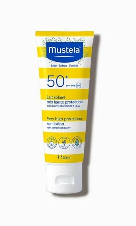 Produktbild Mustela Sonnenmilch (Sonnenmilch, SPF 50+, 40 ml, 60 g)