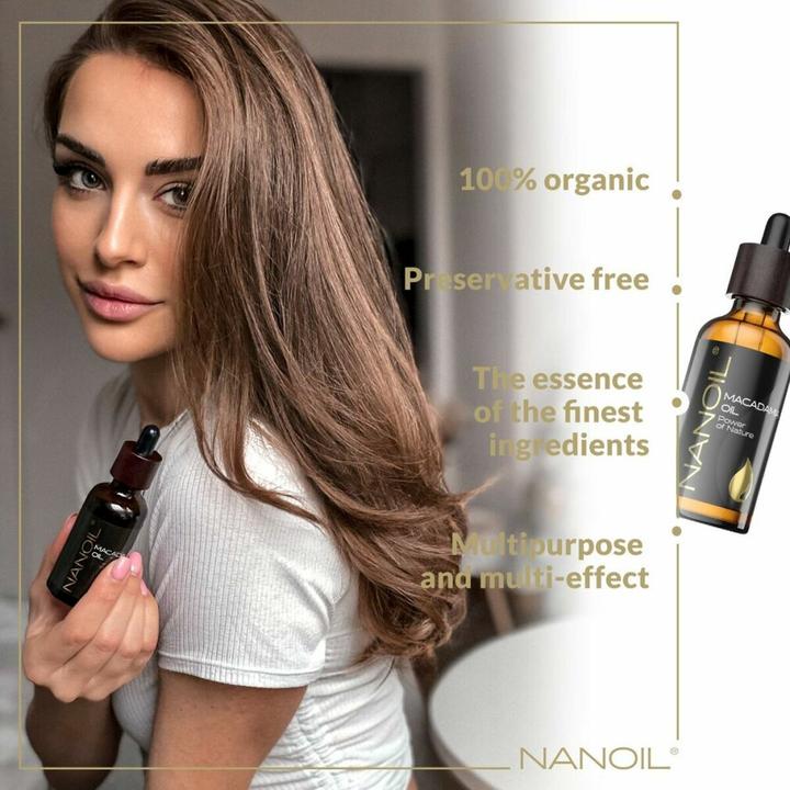 Actual product image Nanoil - Macadamia Oil (50 ml)