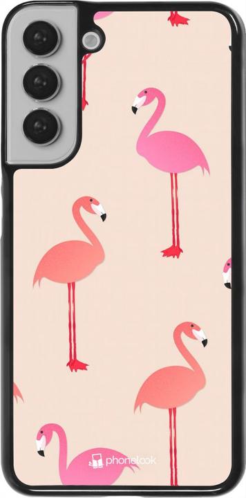Produktbild PhoneLook Hülle Pink Flamingos Pattern (Samsung Galaxy S22+)