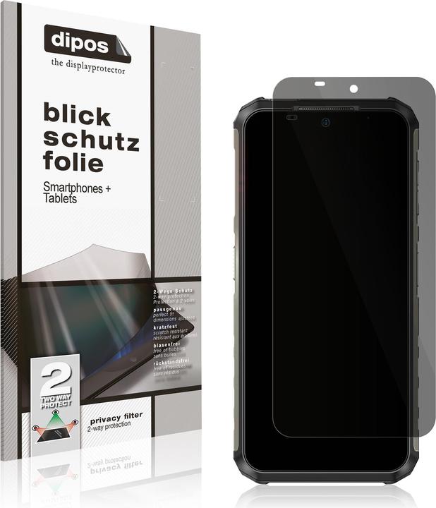 Actual product image Dipos Screen Protector 2-Way Anti-Shock (1 Piece, Ulefone Armor)