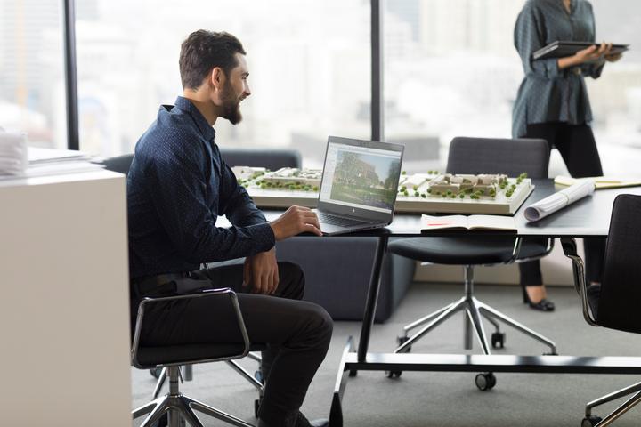 Produktbild HP ZBook Studio G5 Mobiler Arbeitsplatz (15.6 Zoll) Ultra HD Intel® Core™ i9 DDR4-SDRAM SSD NVIDIA (15.60", Intel Core i9-8950HK, 16 GB, 512 GB)