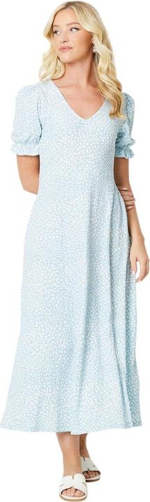 Dorothy Perkins Midikleid VAusschnitt kurzärmlig (44 D)