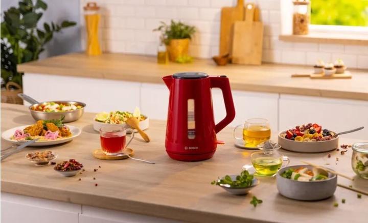 Produktbild Bosch Hausgeräte TWK1M124 MyMoment - Waterkoker - Rood (1.70 l, EU-Stecker)