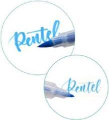 Immagine prodotto Pentel BrushSignPen Penna a pennello doppia, set di 30 pezzi (2 punte di scrittura flessibili, larghezza: 1-4 mm, fine: 0,2-2 mm, 30 x)