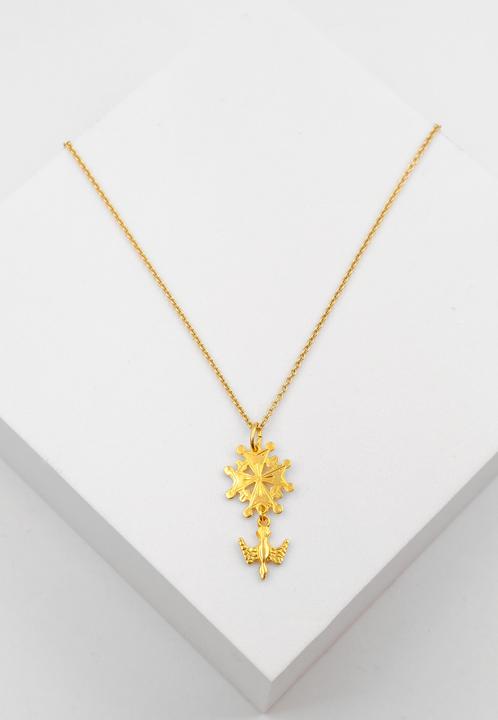 Produktbild Muau Hugenottenkreuz (750/18 K Gold)