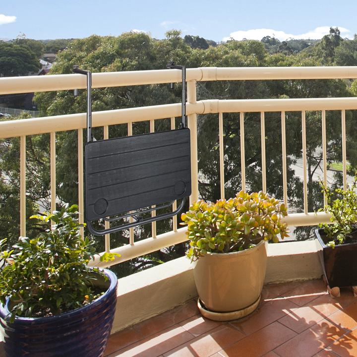 Actual product image Relaxdays Balcony hanging table (59.50 cm)