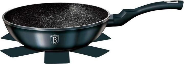 Productafbeelding BerlingerHaus WOK GRANIETVRUCHTEN 28cm AQUAMARINE BH-1875 (Wokpan, Aluminium)