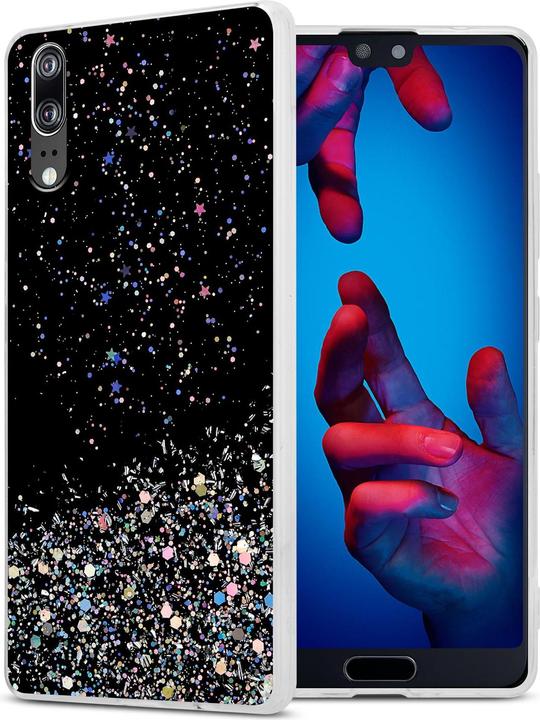 Actual product image Cadorabo TPU cover sparkling glitter (Cubot P20)