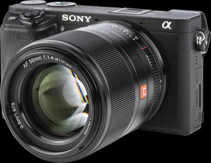 Actual product image Viltrox FE-56MM STM APS-C, auto focus prime lens with large aperture, for Sony E mount, 56mm/f1.4 (Sony E, APS-C / DX)