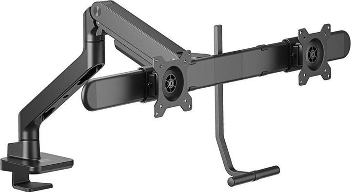 Image du produit Bras double écran office premium, avec vérin à gaz, crossbar (32")