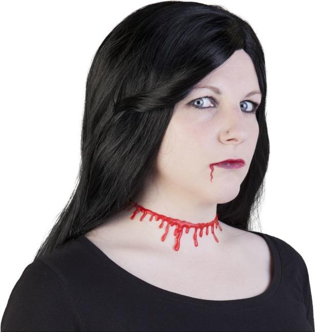 Actual product image MICA Festival Carnival jewellery - blood necklace