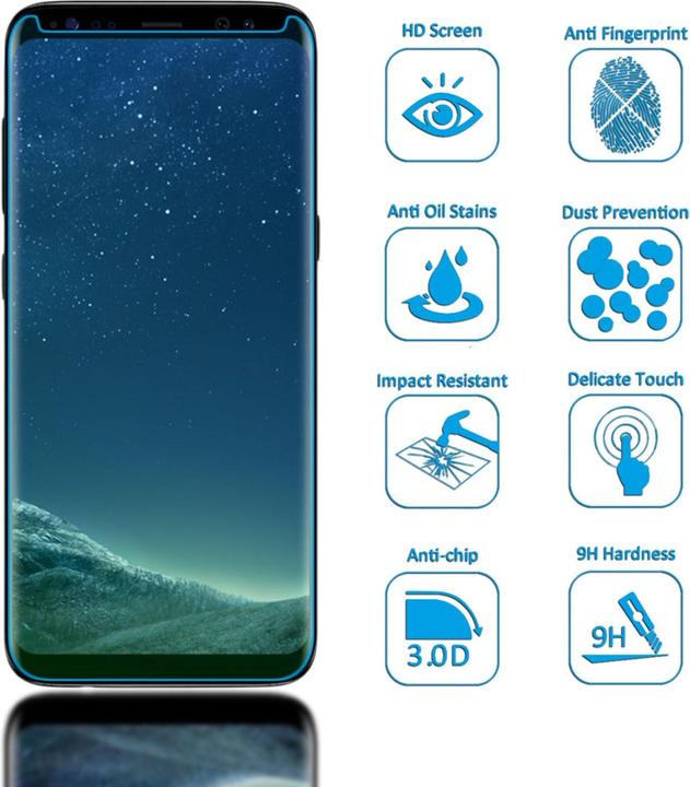 Immagine prodotto Nalia vetro di protezione (1 Pezzo/i, Samsung Galaxy S8+)