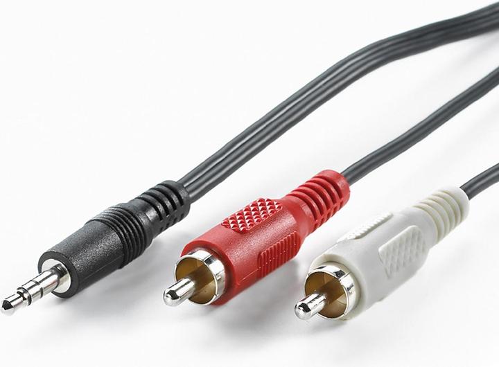 Value Stereo-Klinke – 2x Cinch (5 m, 3.5mm Klinke (AUX), Cinch)