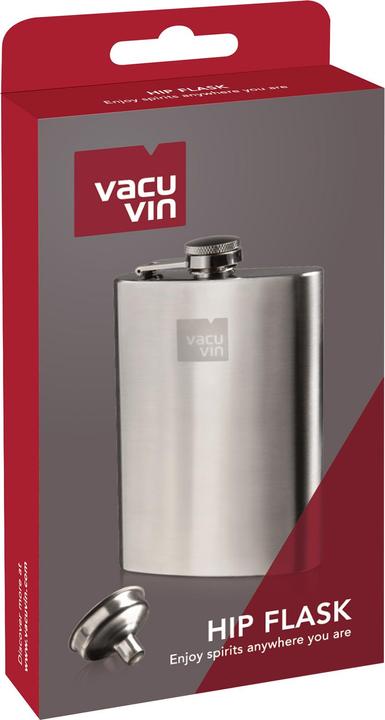 Actual product image Vacu Vin Hip flask with funnel (240 ml)