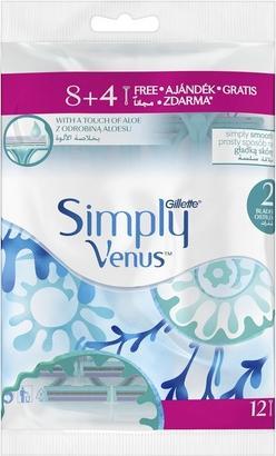 Gillette Simply Venus 2 Einwegrasierer 12er Pack