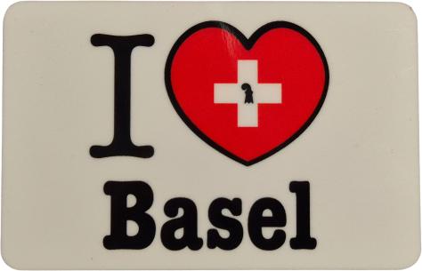 Actual product image CreaDiva Magnet Basel - I like Basel