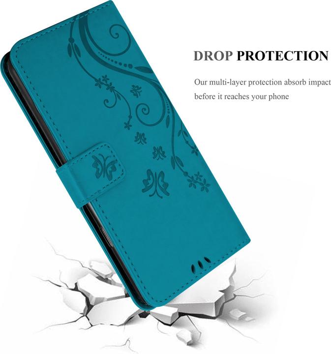 Immagine prodotto Cadorabo Copertina del libro a fiori (Samsung Galaxy A72, Samsung Galaxy A72 5G)