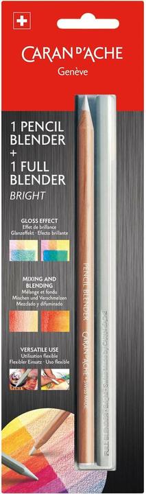 Caran d'Ache Stift-Blender + Full-Blender im Blister (Transparent, 2 x)