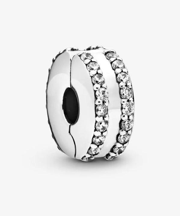 Image du produit Pandora Double Lined Pavé (Avec pierre(s), Argent 925)