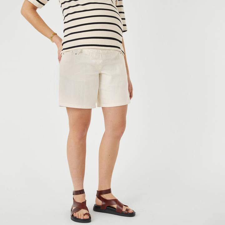 Produktbild La Redoute Collections Umstandsshorts aus Denim (36)