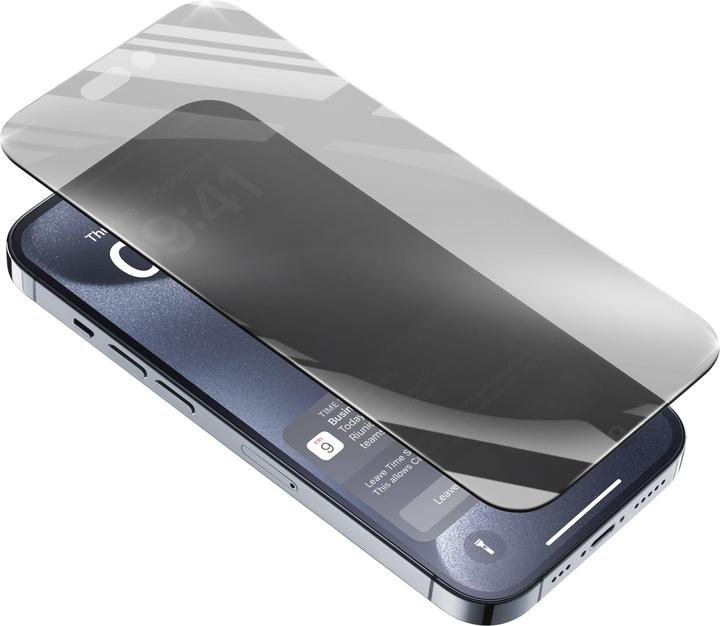 Immagine prodotto Cellularline Top Secret Glass (1 Pezzo/i, Apple iPhone 15 Pro)
