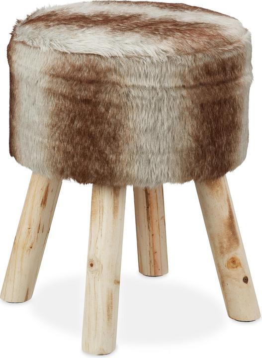 Actual product image Relaxdays Footstool