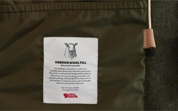 Actual product image Fjällräven Singi Wool Padded Parka (M)