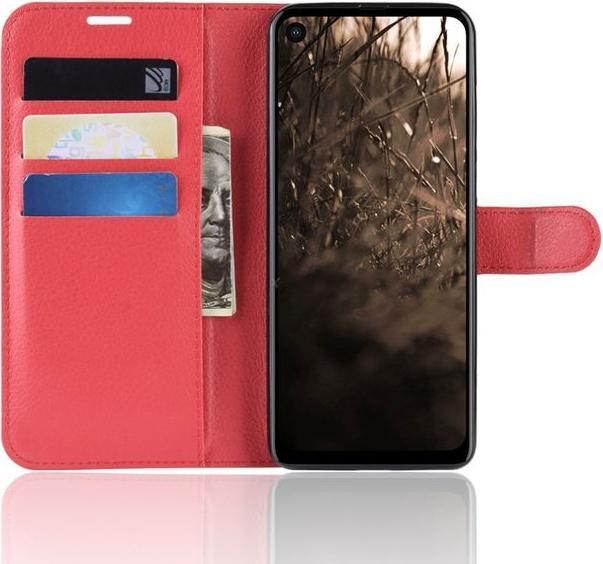 Produktbild MU Classic Litchi Leder Bookcover Series (Motorola One Vision)