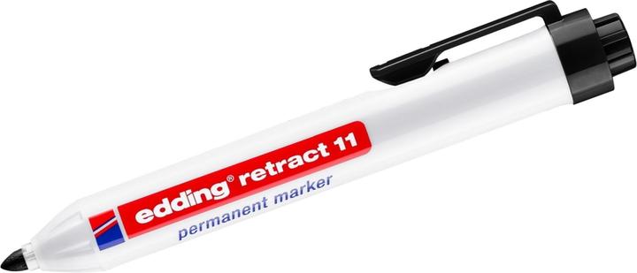 Produktbild Edding Permanent Marker 11 schwarz (Schwarz, 3 mm, 1 x)