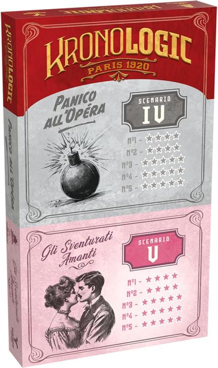 Ghenos Games Kronologic: Paris 1920 - Espansione Ed. Italiana