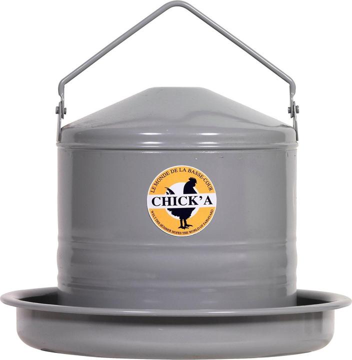 Actual product image Chick'A Metal drinking trough for poultry