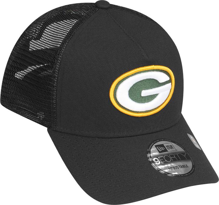 Actual product image New Era A-Frame Snapback Trucker Cap - Green Bay Packers (One size)