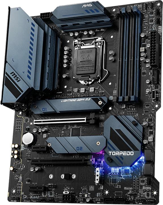 Produktbild MSI MAG Z590 Torpedo (LGA 1200, Intel Z590, ATX)