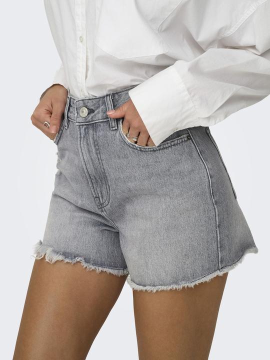 Image du produit Only ONLGABI Hohe Taille Normal geschnitten Jeans-Shorts Jeans-Shorts (S)