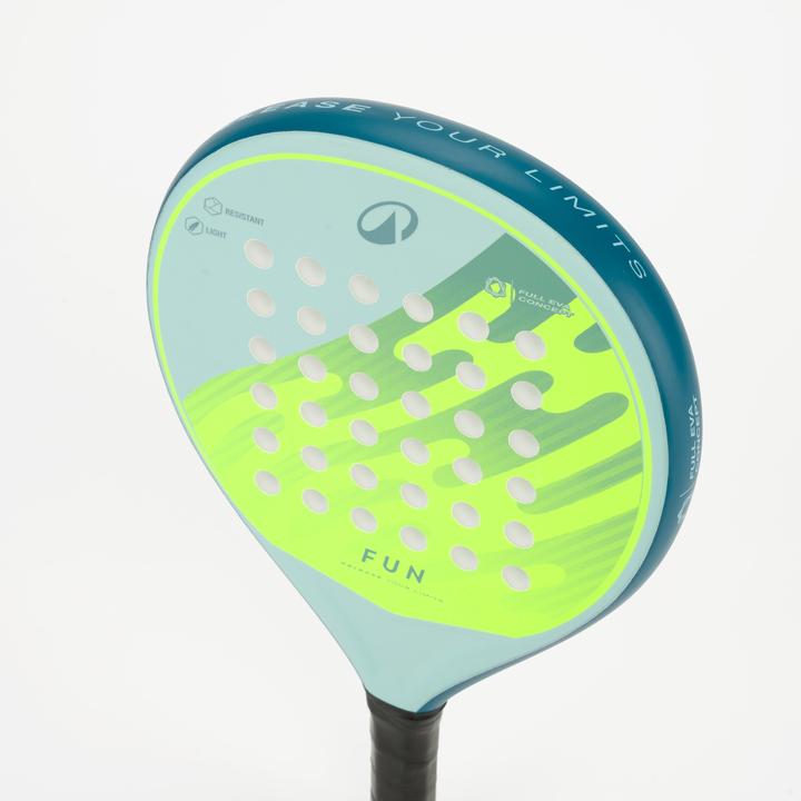 Actual product image Kuikma Kinder Padelschläger - PR Fun 5 bis 8 Jahre blau/gelb