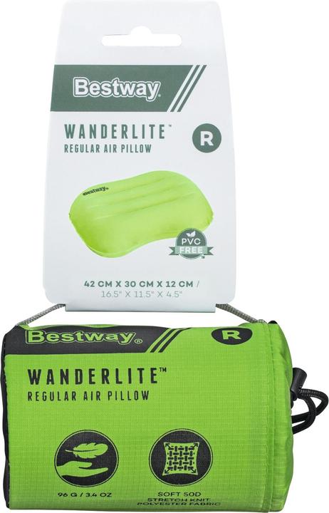 Image du produit Bestway Coussin d'air Wanderlite™ 42 x 30 x 12 cm