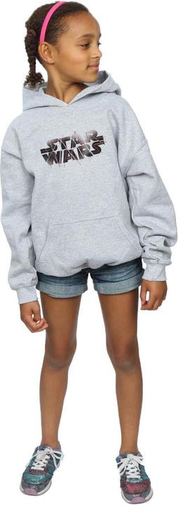 Image du produit Star Wars - Sweat à capuche THE LAST JEDI SPRAY LOGO - Fille (128)