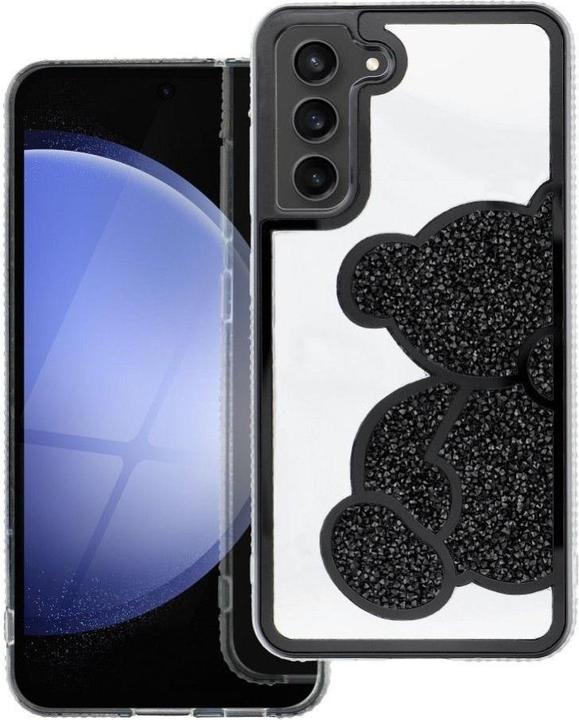 Image du produit OEM Back panel cover TEDDY BEAR Case for SAMSUNG S24 Ultra black (Samsung Galaxy S24 Ultra)