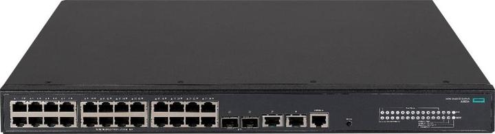 Produktbild HPE E FlexNetwork 5140 EI Switch PoE+ 2 SFP+, 2 XGT Ports (28 Ports)