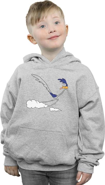 Actual product image Looney Tunes Boys Road Runner Running Hoodie (140, 146)