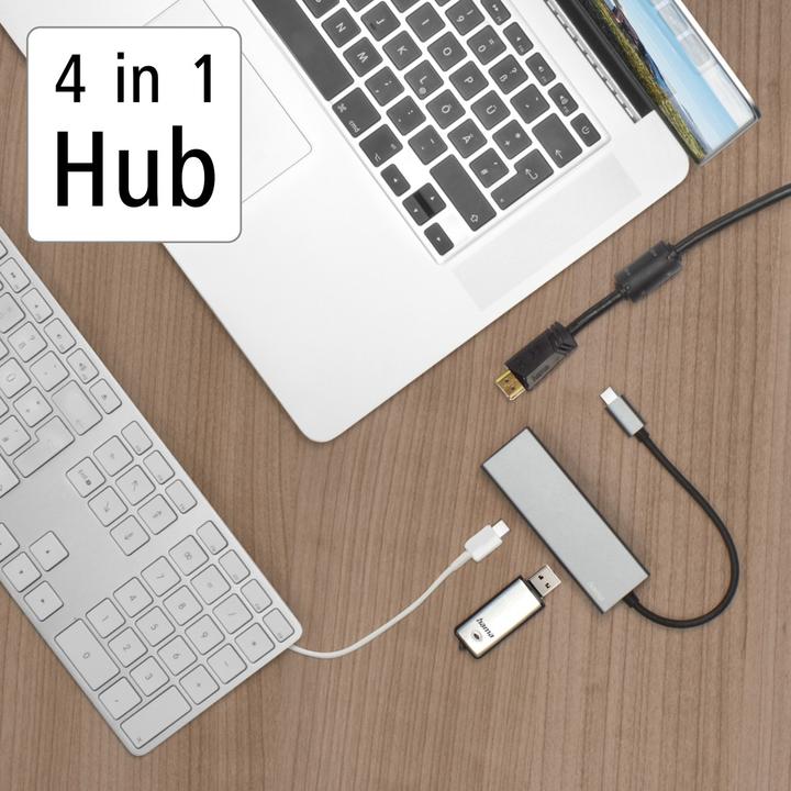 Immagine prodotto Hama USB-C-Multiport Adapter (USB-C, 1 Porti)