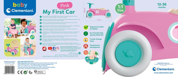 Actual product image Clementoni Vintage loop car Roze