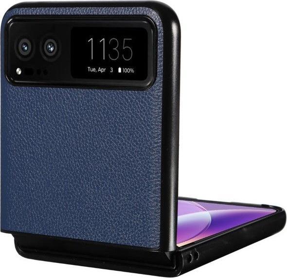 Image du produit MU Classic Série de couvertures de livres en cuir Litchi (Motorola Razr 40)