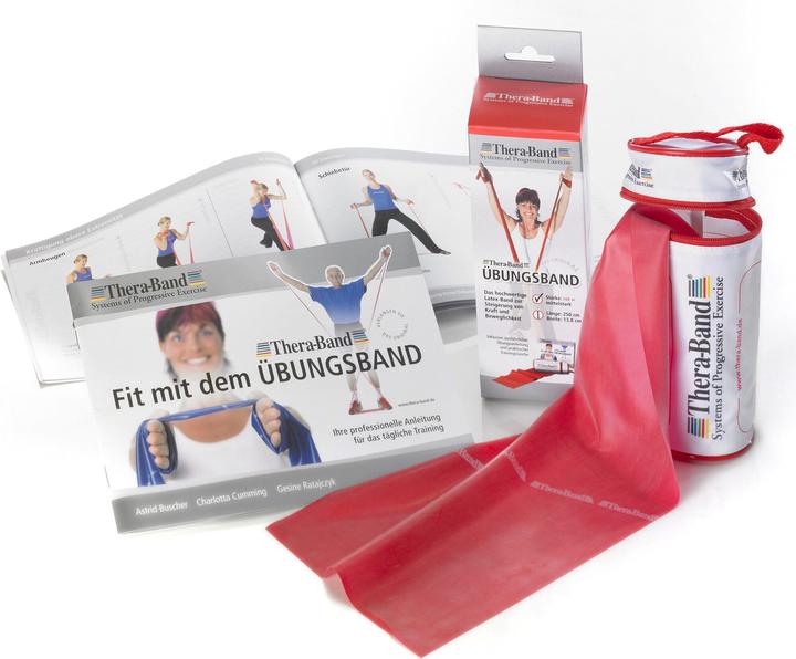 Produktbild TheraBand Übungsband (2.50 m, Mittel)