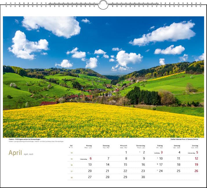 Produktbild Schwarzwald 2026 (Harter Einband, Deutsch)