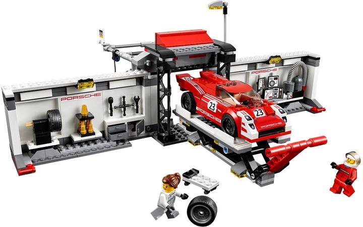 Produktbild LEGO Speed Champions Porsche 919 Hybrid and 917K Pit Lane (75876, LEGO Speed Champions)