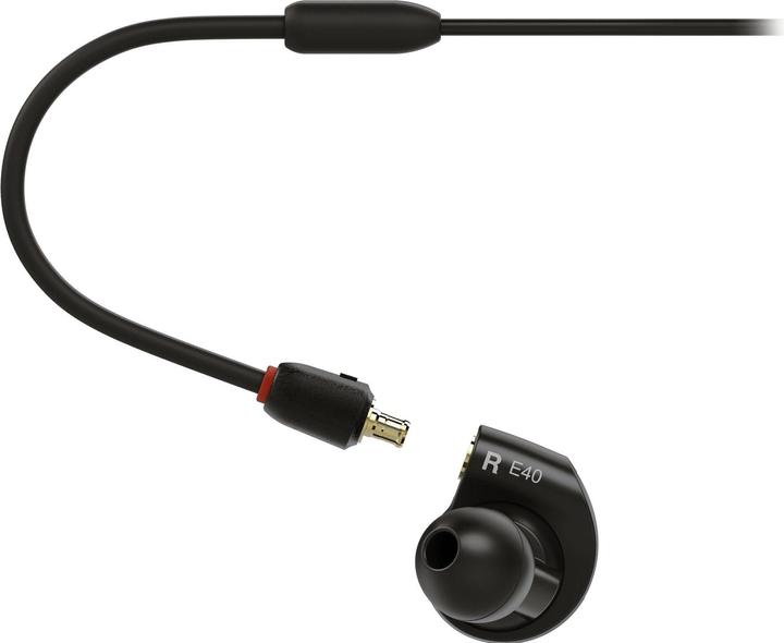 Image du produit Audio-Technica Ath-E40 (pas de réduction du bruit, Filaire)
