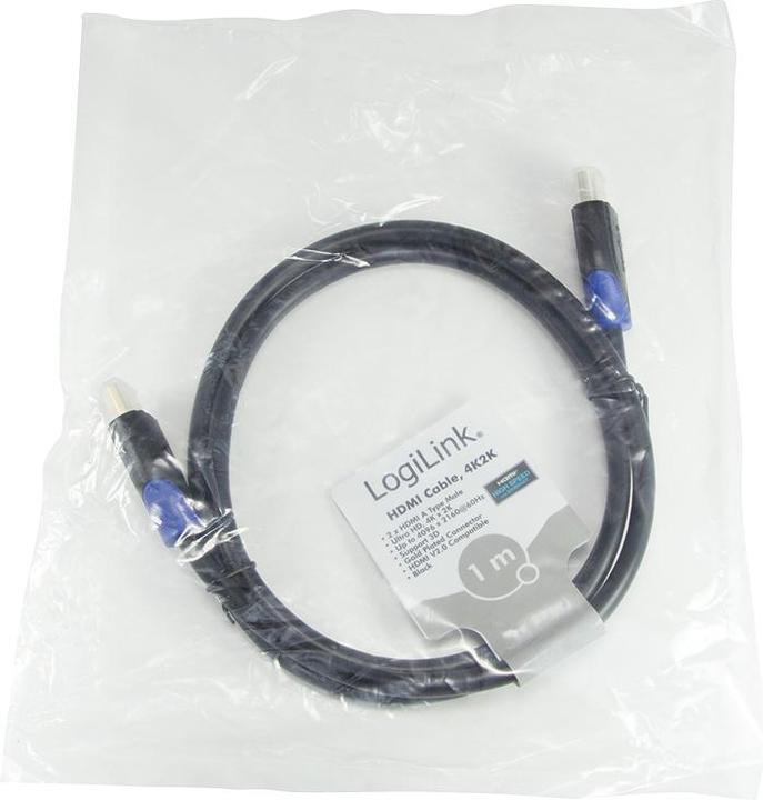 Actual product image LogiLink HDMI (Typ A) — HDMI (Typ A) (1 m, HDMI)