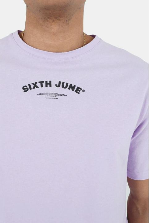 Image du produit Sixth June t-hirt ixth june curved logo backprint (S)