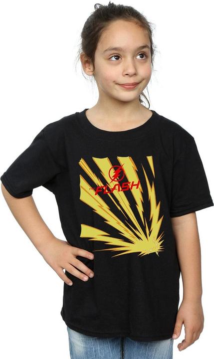 Image du produit - T-shirt THE FLASH LIGHTNING BOLTS - Fille (152, 158)